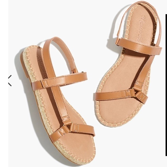 Madewell Shoes - Madewell The Hallie Espadrille
Sandal in Leather Women Shoes size 8.5
